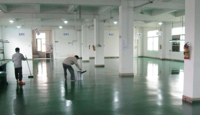 固化劑地坪的施工步驟